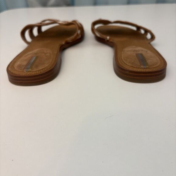 Sam Edelman Bay Sandals Womens 8.5M Calf Hair Leopard Print Slide - Picture 4 of 8